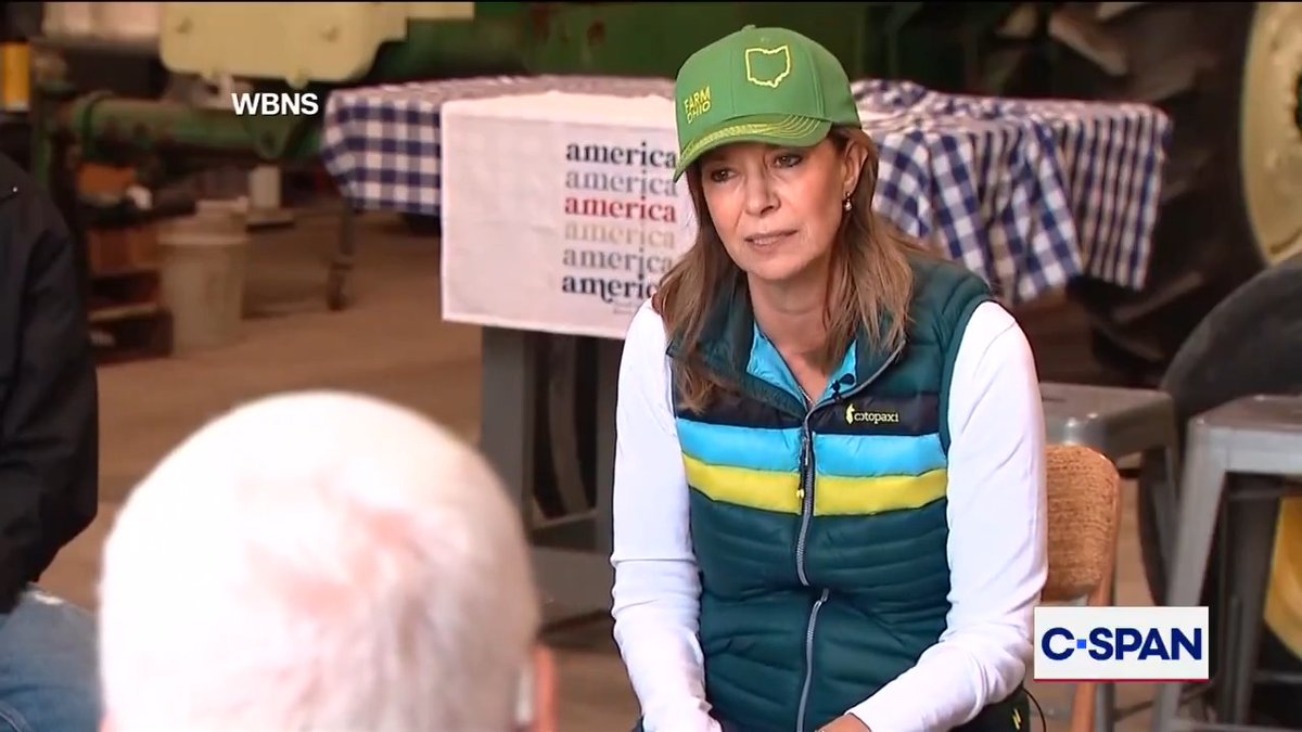 Gov. candidate Dr. Amy Acton (D-OH) calls Vivek Ramaswamy's (R-OH) ad the "big elephant in the room" and says that she remembers the people that "didn't look the other way" during her childhood and that the ad should not have "exploited" her mother, who she says is "not well."