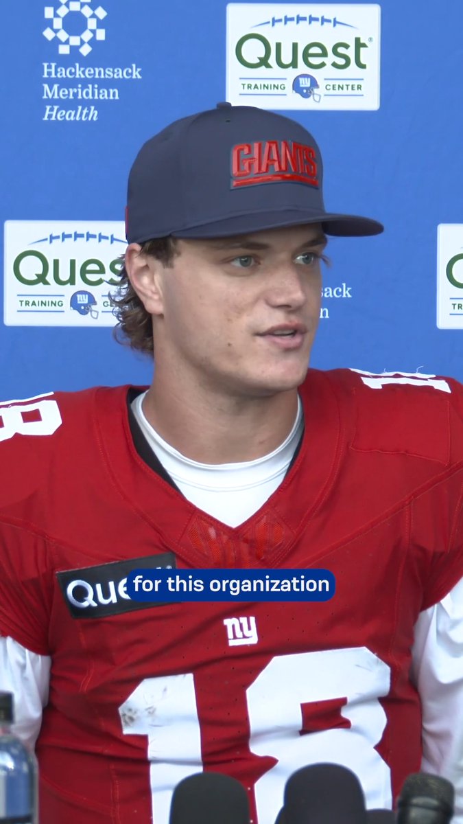 J.J. McCarthy on what it means to be a New York Giant