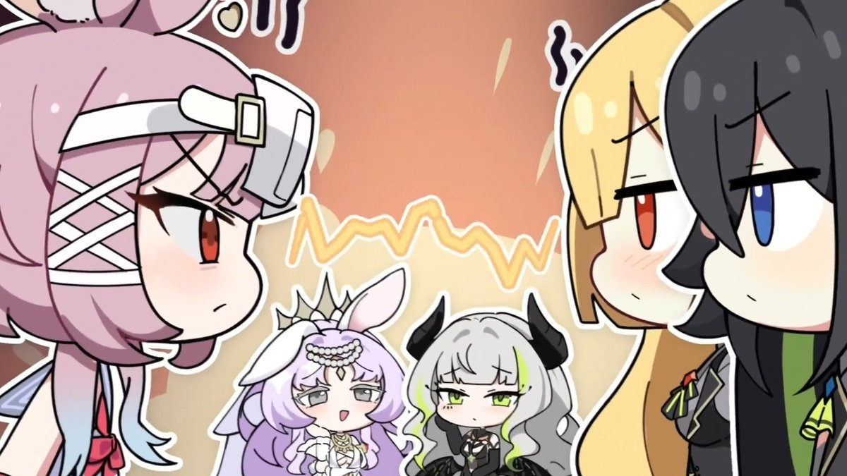 【🌟ミニ劇場🌟】 「水の女神と闇の悪魔?」 いつもとは装いの違うシアとフィレンが、 魔王ちゃんの前に現れたようです! 果たして、魔王ちゃんの反応は……? 新アナザーイメージ(3D) ◆シア「サンゴの海に誘われ」 ◆フィレン「ファム・ファタールの誘惑」 「ショップ」にて、11月17日(火)11:59まで登場中です✨ #ステラソラ