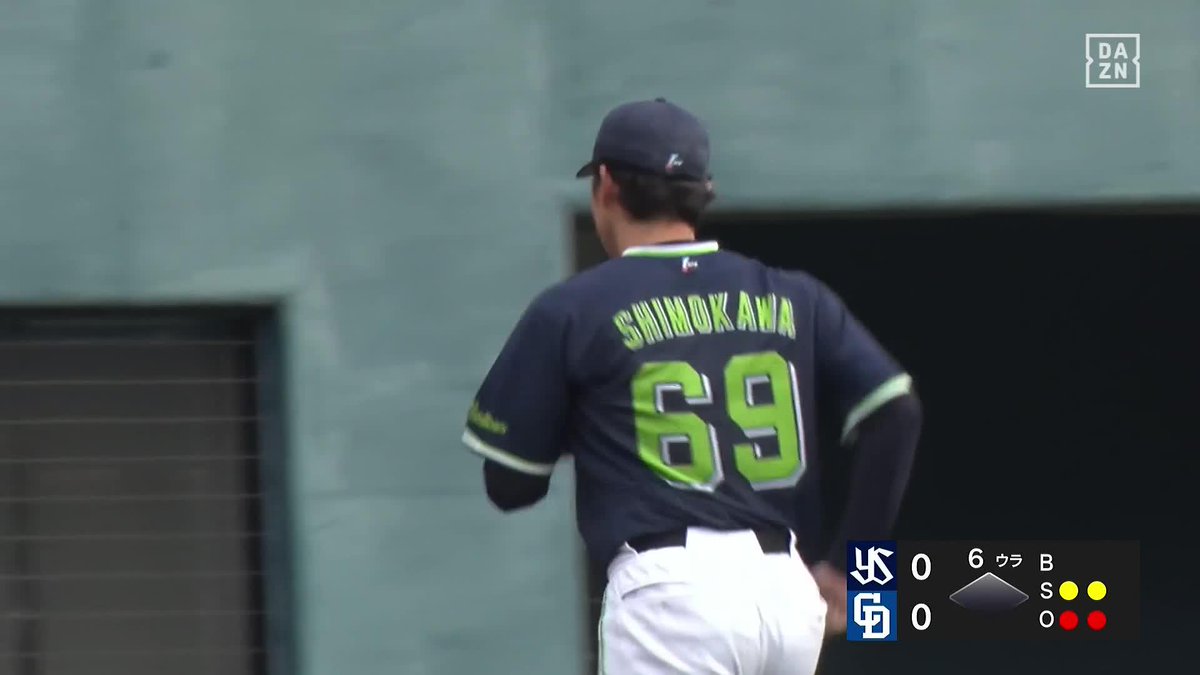 芸術的なアンダースロー 下川隼佑 6回3奪三振 ノーヒットピッチング! ⚾️中日×ヤクルト(フェニックス・リーグ) #swallows #だったらDAZN #イージースポーツ
