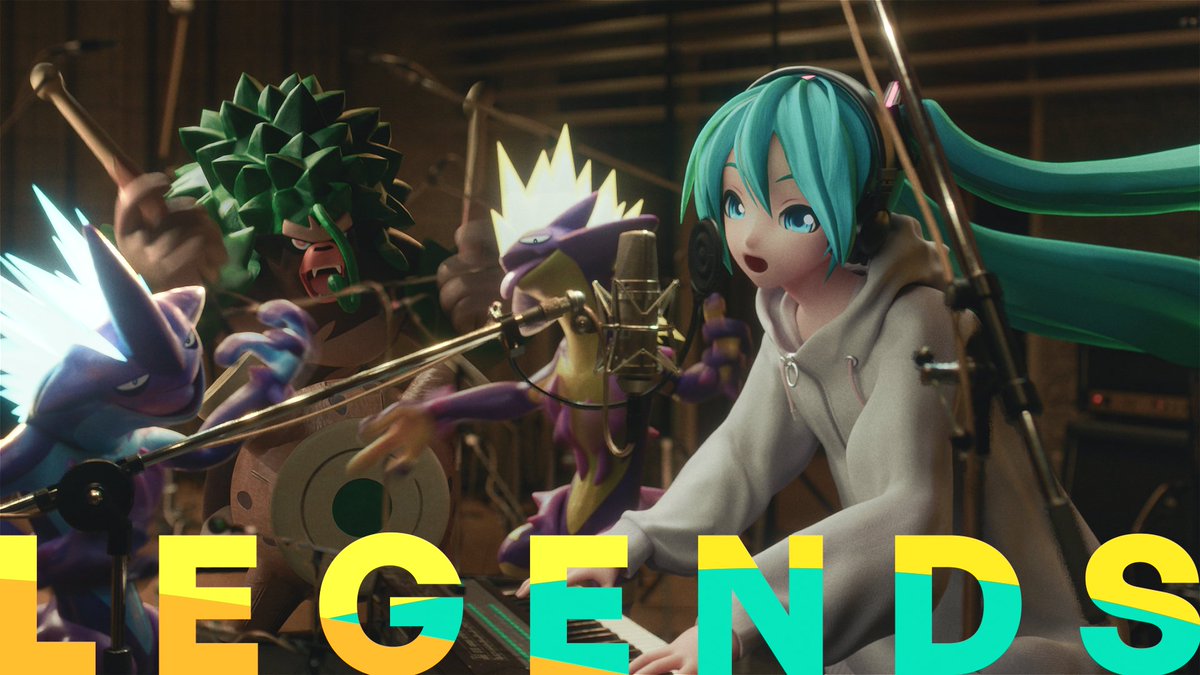 【ポケミク New Song!】 ━━━━━ ryo (supercell) ryo (supercell) 「LEGENDS」 ━━━━━ 君とならどこへでも行ける