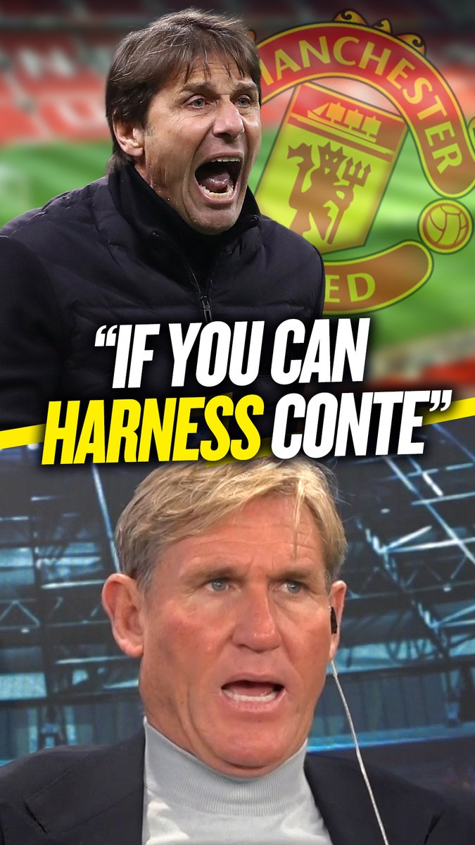 ⏰ "Timing is everything." 👀 "If you can harness Conte & give him what he wants..." Simon Jordan urges #MUFC to get Antonio Conte in as their next manager 🔴