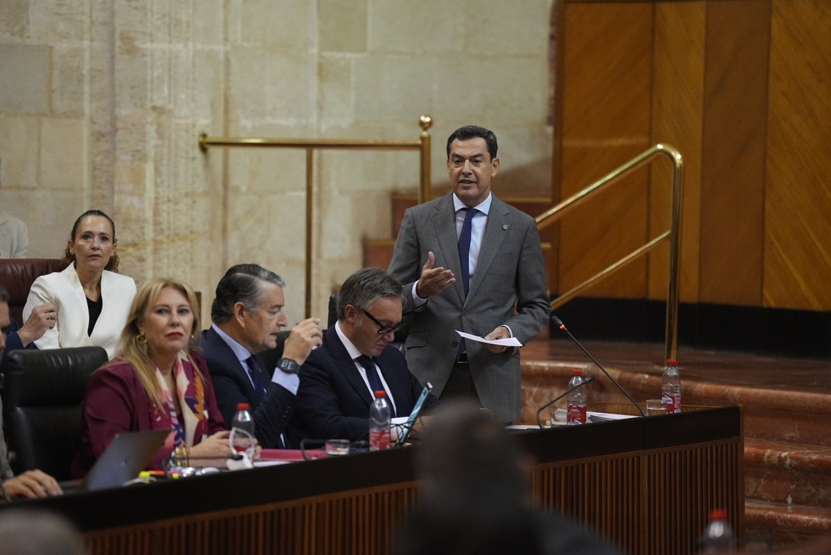 🔴 El Presupuesto de #Andalucía para 2027 será de 54.716 M€. Incrementamos la inversión en sanidad pública un 72% respecto a 2018. ¡¡Un 72%!! Más avances y recursos en políticas sociales gracias a los andaluces.