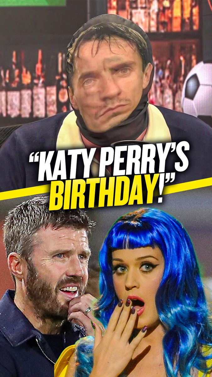 🤔 "Will he make Katy Perry's birthday?" 🤦♂️ "You're doing my head in!" Jason Cundy never change!
