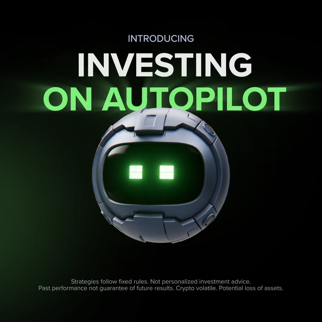 A smarter way to trade crypto is here. Put your portfolio on Autopilot with our automated, data-driven Momentum strategy. Capture the trades that count and exit to cash when momentum breaks. → 32.9% avg. annual historical returns → Captures upside, softens downside → Zero third-party bots or API keys → No lockups, withdraw anytime Start investing on Autopilot in the Uphold App 📲 Strategies follow fixed rules. Not personalized investment advice. Past performance not guarantee of future results. Crypto volatile. Potential loss of assets.