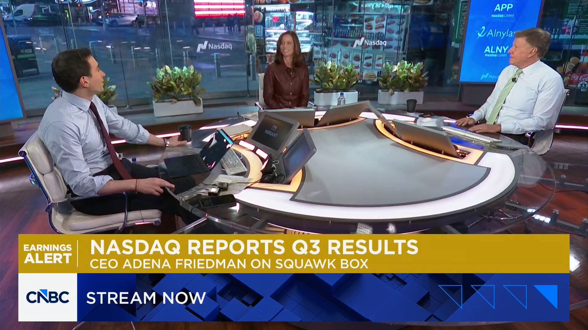 "We're seeing continued demand for a lot of elements of the AI infrastructure buildout," says Nasdaq CEO Adena Friedman on the IPO pipeline.