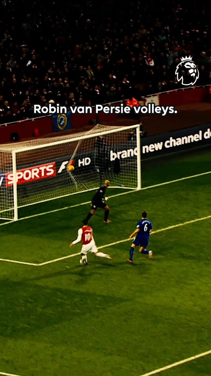 It doesn't get much better than Robin van Persie on the volley 👏