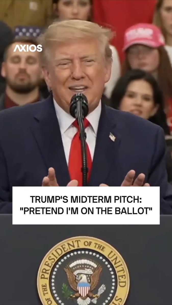 "Please pretend I'm on the frickin' ballot"