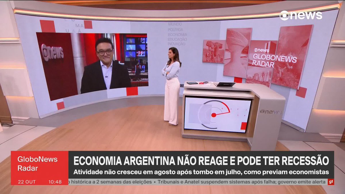 Economia argentina não reage e pode ter recessão, avaliam economistas. ➡️ #GloboNewsRadar - de segunda a sexta, às 8h30, na #GloboNews.