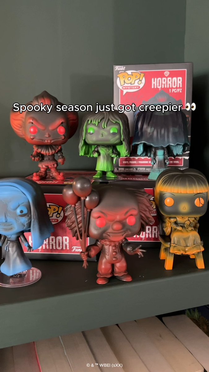 Spooky season just got a little spookier. 🎈👻 Shop POP! Mystery Warner Bros. Horror at and select retailers.