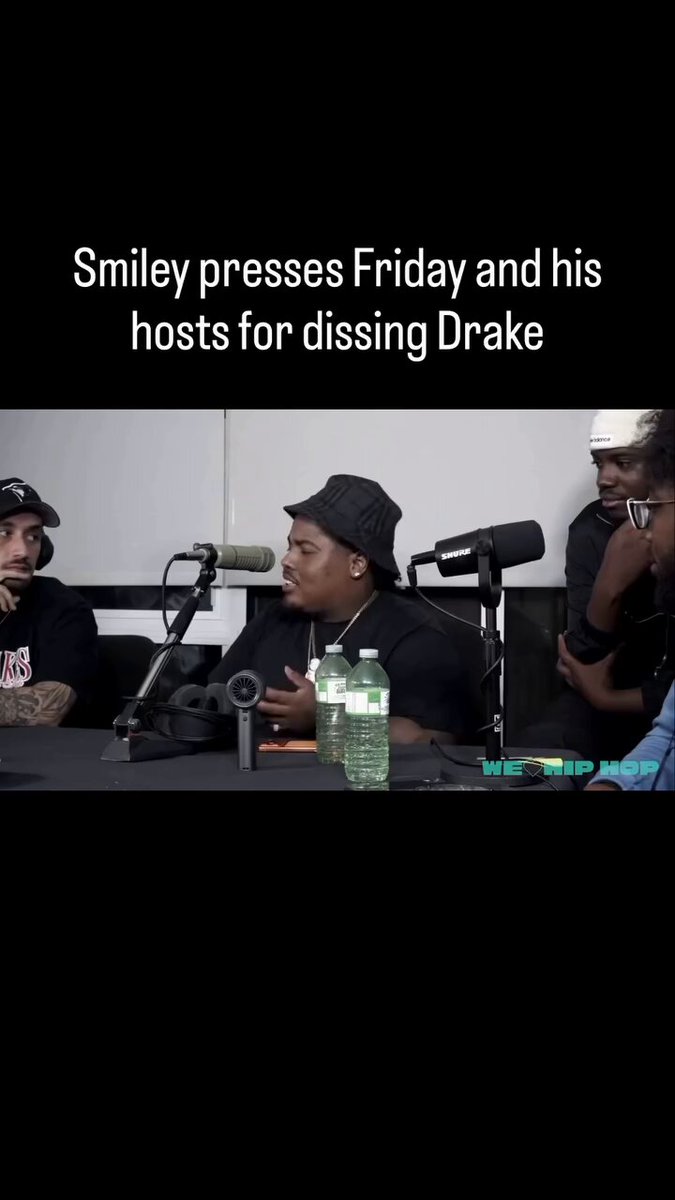 Smiley Calls Out Friday and His Co-Host for Dissing Drake