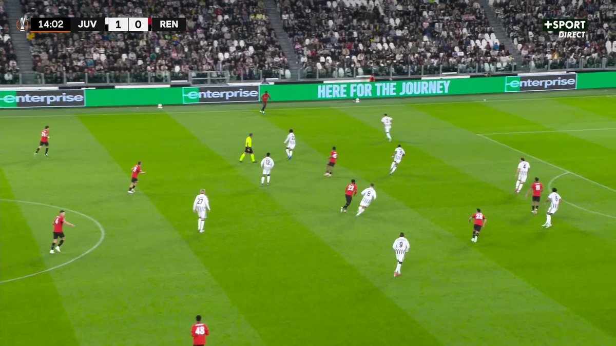 ⚽️ MOUSA TAMARI 🇯🇴 ÉGALISE POUR LE STADE RENNAIS FACE À LA JUVE !!!!! ❤️🖤 QUELLE ACTION COLLECTIVE DES RENNAIS. 🤩 Premier but de la saison pour l'attaquant jordanien. ⚽️ 1-1. 🎥 CANAL+ Foot