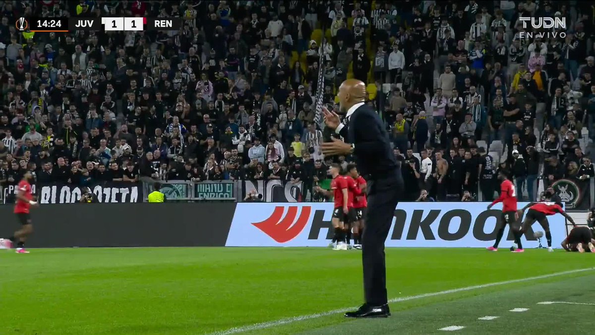 Bryan Reynolds’ header finds Mousa Tamari for Stade Rennes to level the score against Juventus. 🇺🇸🇯🇴 [🎥: TUDN USA]