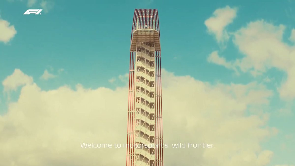 Welcome to motorsport’s wild frontier. Dylan Gossett, take it away 🤠 #F1