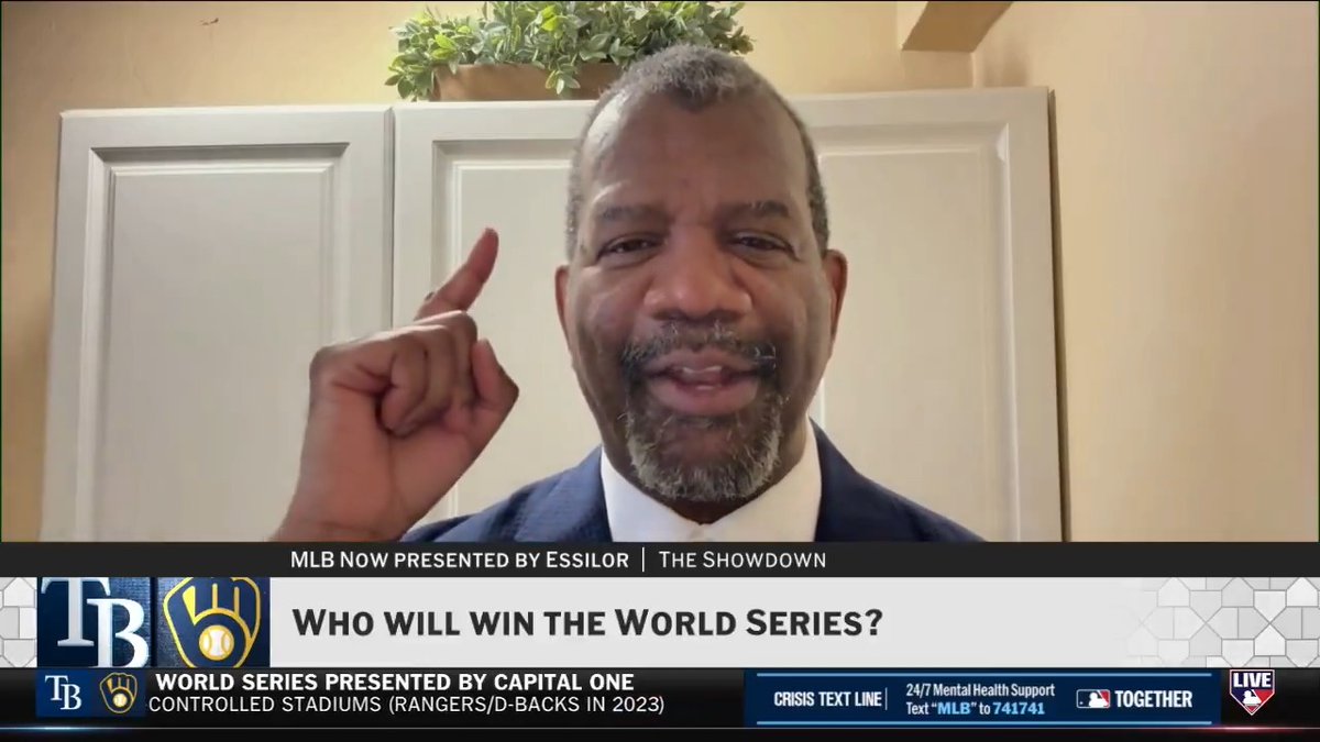.robparkerMLBbro picks the Brewers to win the World Series 👀 "The Brewers are without question the No. 1 team..."