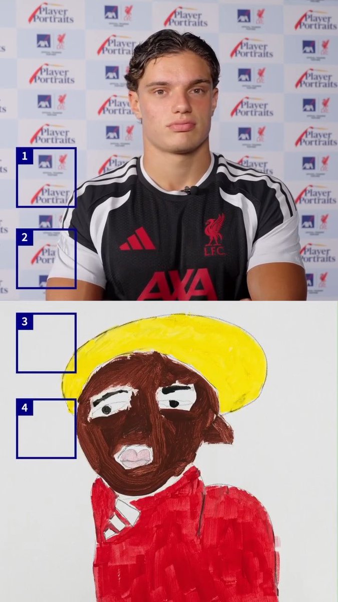 🔢🎨 Giovanni Leoni blind-ranks these player portraits 🎥 AXA UK