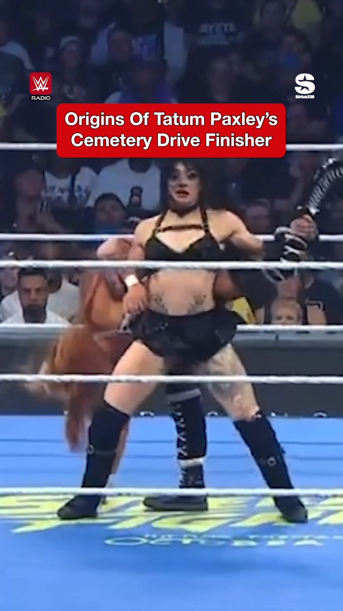 How cool is Tatum Paxley's finisher? One half of the WWE Women's Tag Team Champions, Tater joined Off The Ropes with @rickuchinno & Tommy Dreamer to discuss the origins of Cemetery Drive!