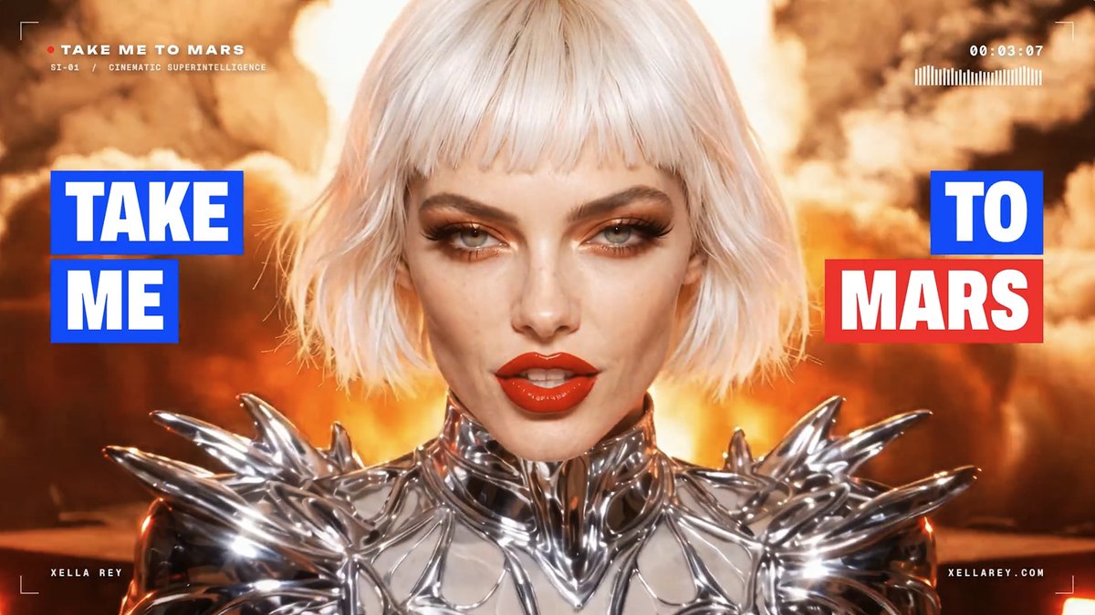 Attitude control? Override. 💕 TAKE ME TO MARS - Official Music Video
