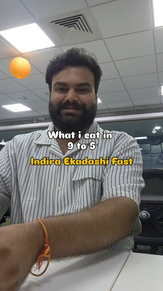 This is a hindu fasting btw.