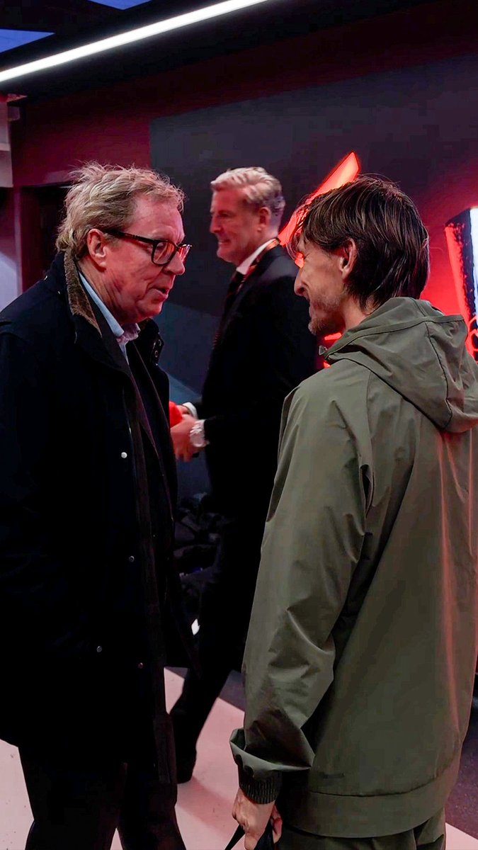🤍🫂 Harry Redknapp reunited with his former Tottenham midfielder Luka Modrić! ✨