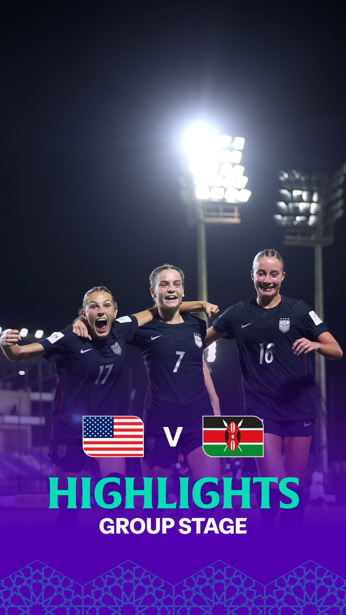 USA 🆚 Kenya #U17WWC