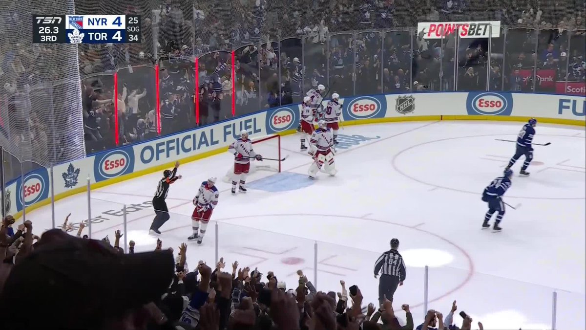 TROY STECHER WITH 26 SECONDS LEFT TO WIN THE MAPLE LEAFS THE GAME F*CKING ELECTRIC!!!! 🔥 #leafs