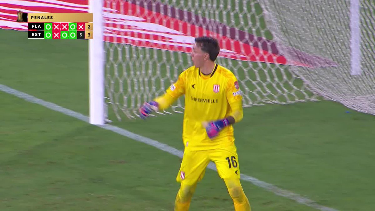 ¡¡A BAILAR!! ¡¡NANDO MUSLERA ATAJÓ SU TERCER PENAL DE LA NOCHE, EN ESTE CASO A BRUNO HENRIQUE, Y METIÓ A ESTUDIANTES EN LA FINAL DE LA #Libertadores!! Mística Pincharrata en el mítico Maracaná... 📺 Mirá TODA la CONMEBOL #Libertadores por ESPN en el Plan Premium de #DisneyPlus