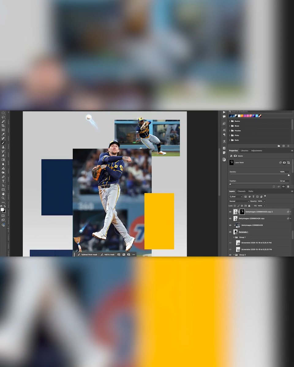 Next stop for this excellent Brewers defense: the World Series 🤩 Made with Adobe Firefly and Adobe Photoshop