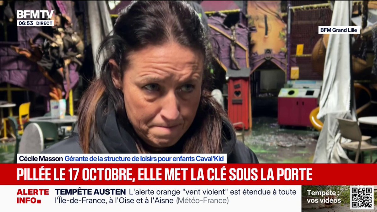 Nord: pillée lors des violences du 17 octobre, elle est contrainte de fermer définitivement son commerce