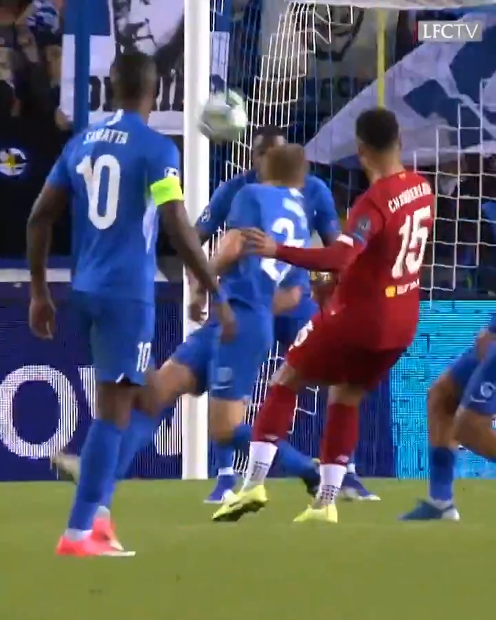 Seven years ago today, Alex Oxlade-Chamberlain scored this against Genk. 🚀 What a finish.