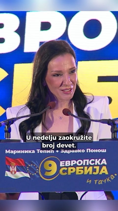 Najiskrenije da vam kažem, ja mogu da budem zadovoljna zato što smo pred vratima smene ovog režima, ali ne mogu da budem srećna, jer je u ovom gradu, u mom Novom Sadu, ipak ubijeno 16 ljudi zbog korupcije. Zato nema odustajanja. Verujemo da je za sve građane i za Srbiju važno da naša lista, kao jedina proevropska, zastupa sutra u Skupštini jasnu proevropsku politiku. Ni prava borba protiv korupcije, pa tako i za ispunjavanje zahteva i za pravdu, ne može bez Evropske unije. Ne mogu da se otkriju tragovi novca, gde su i kako sve oprane pare javnih funkcionera bez saradnje sa EU. Podržite nas u nedelju i zaokružite broj 9. Evropska Srbija. 🇷🇸🇪🇺