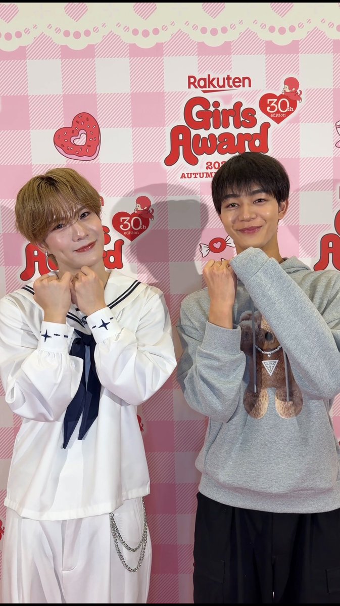 [📱] TikTok UP! #DXTEEN_相思想愛 💗 #原因は自分にある 。 #吉澤要人 さんと☺︎ ( ありがとうございました！ 原因は自分にある。 吉澤要人 GirlsAward #ガルアワ2026AW #ガルアワ #DXTEEN #DXTN #谷口太一 #TAICHI