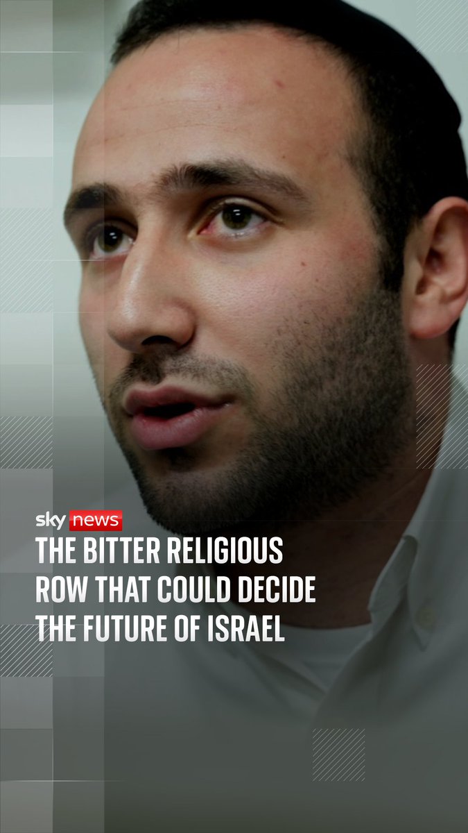 Ahead of Israeli elections next week, Sky's Adam Parsons reports on why military service within Israel's ultra-Orthodox community has become such a political issue.