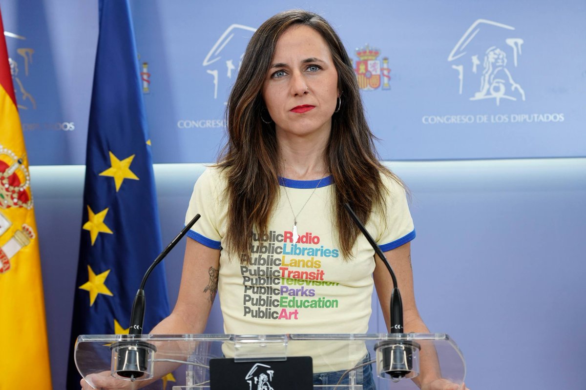 La decisión de abortar a los 16 y 17 años no es un debate, es un derecho. Necesitamos que se cumpla la ley y que podamos abortar en cualquier hospital público de nuestro país. Frente a un Feijóo que se le está poniendo cara de Gallardón, más políticas feministas. 🎥 Ione Belarra