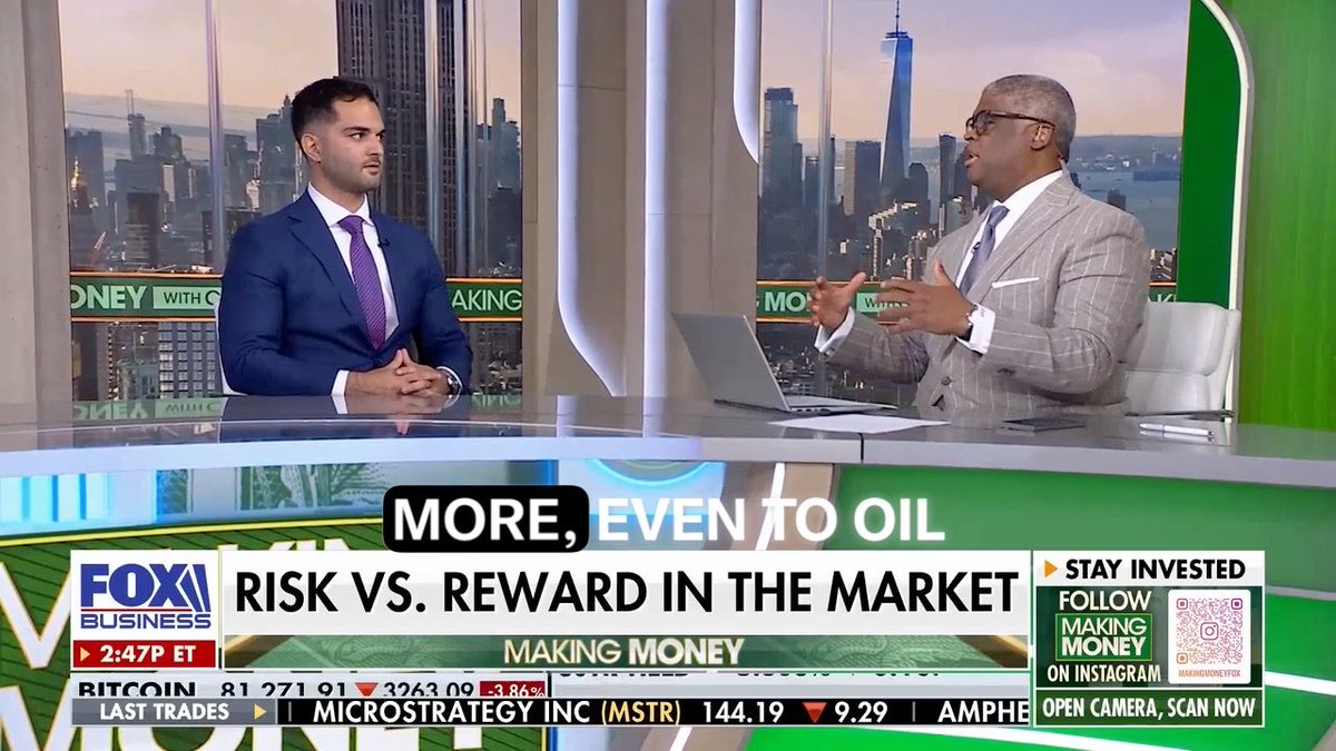 We are in a “stealth” bear market. For the first time in history, nearly 60% of the S&P 500’s components are in a bear market, while the index trades 3% away from a record high. We think this is a historic opportunity. Adam Kobeissi joins Charles V Payne on Fox Business to discuss our view.