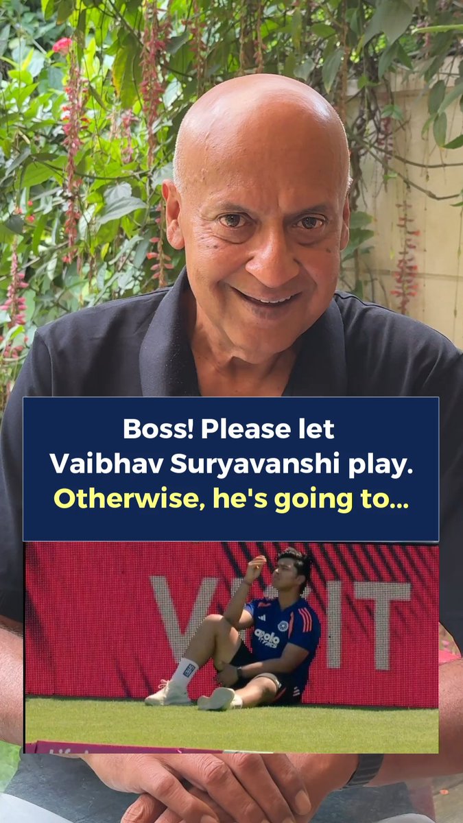 If they continue putting Vaibhav Sooryavanshi on the bench, he's going to need a Plan B. And Plan C, D, E & F.