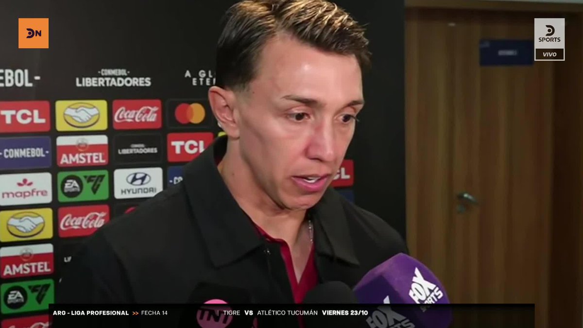 "NO ERA MI IDEA VENIR A ARGENTINA, IBA A IR A PEÑAROL" Luego de meter a Estudiantes en la final de la CONMEBOL #Libertadores, Fernando Muslera habló de cómo se dio su llegada al club. #DSPORTSNoticias