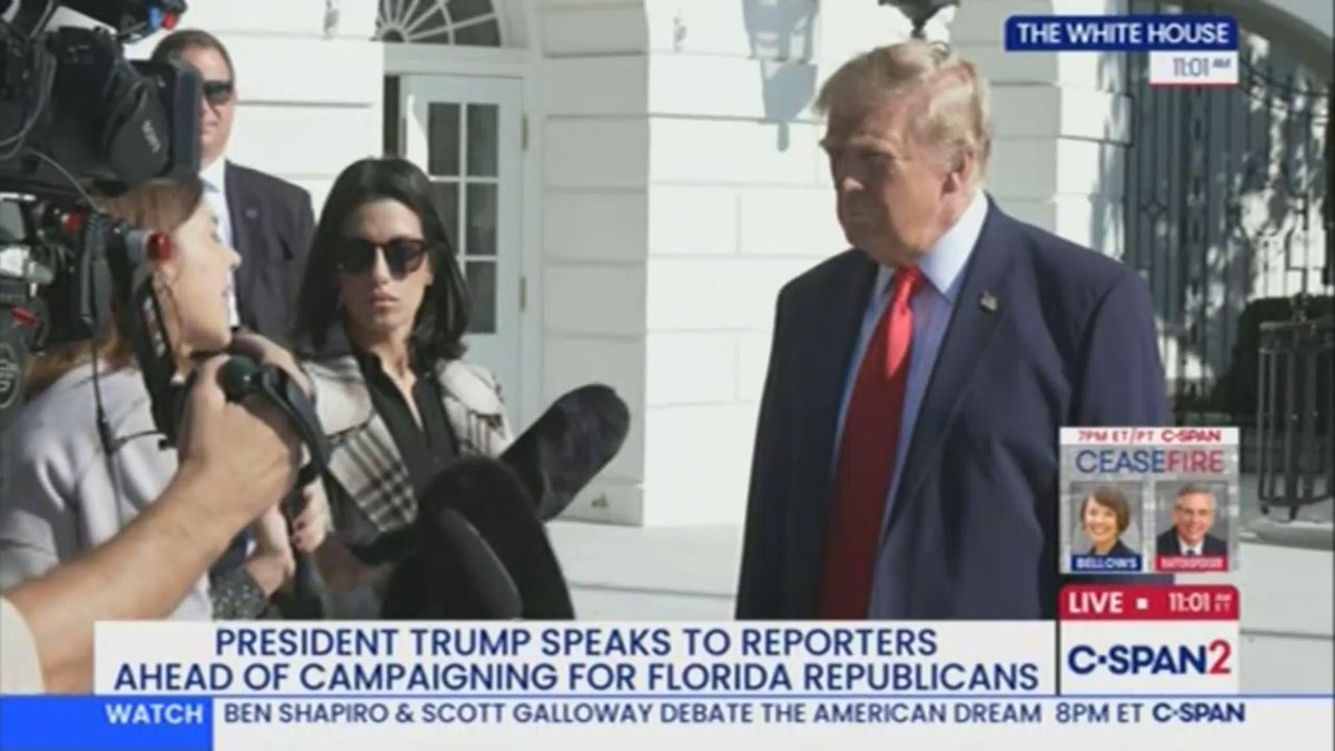 Q: Republicans are denouncing the Ramaswamy ad— Trump: They don't know the facts. Q: Do the sexual abuse allegations mean nothing to you? Trump: Quiet. You're a horrible little reporter, aren't you?