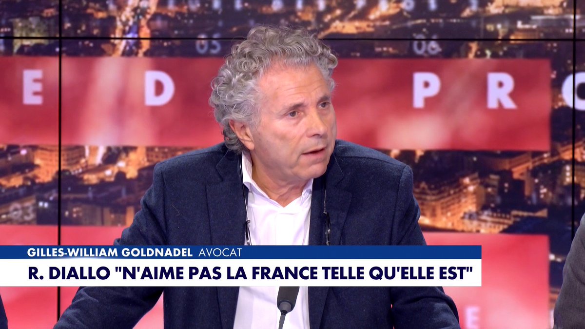 Manifestation du 17 octobre G-William Goldnadel " sur les gens renvoyés en correctionnelle il n'y a que des prénoms étrangers, pas un seul français " Vous en pensez quoi du prénom du suspect de l'attentat raciste à #Trappes monsieur l'avocat ?