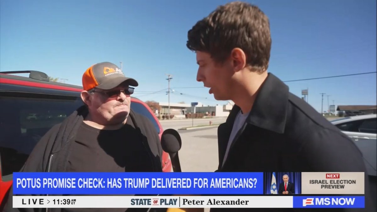 Michigan Trump voter reacts to Trump saying tariffs make us rich: Make who rich? Him. Because I haven't seen anything out of this. I regret voting for him.