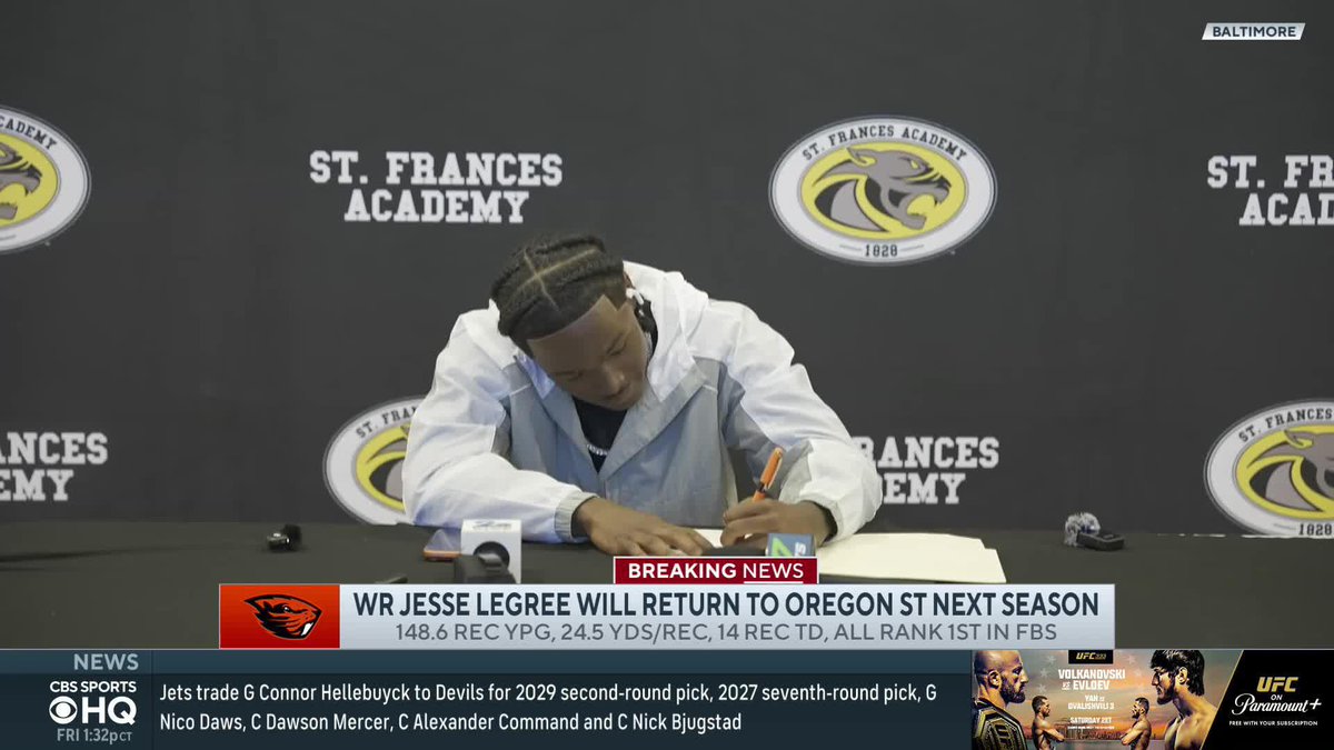 Jesse Legree says he hopes his announcement that he's staying at Oregon State will help bring in recruits and transfers for the Beavers.