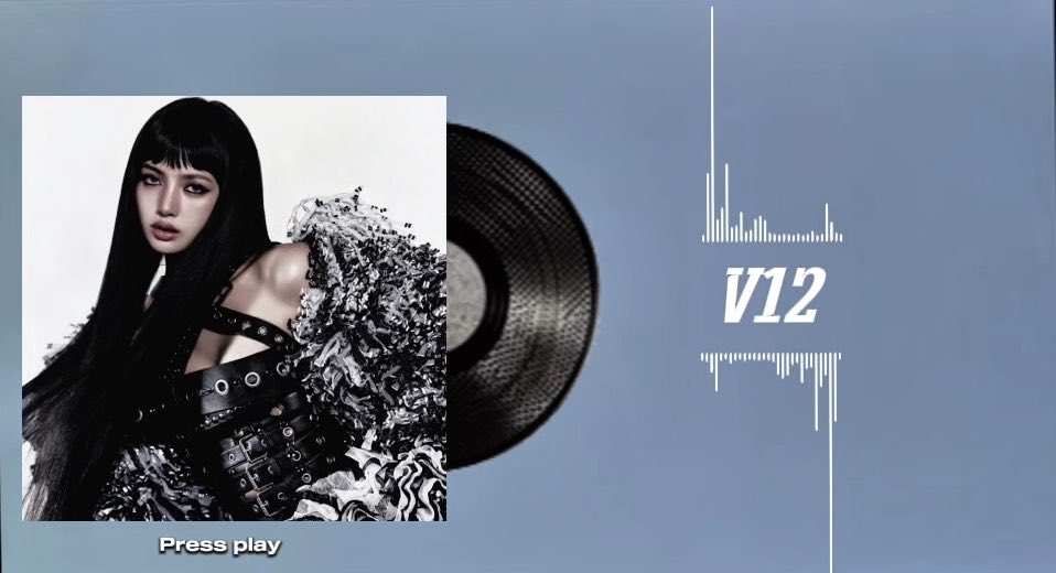 Lisa truly outdid herself with press play solid 10/10 album