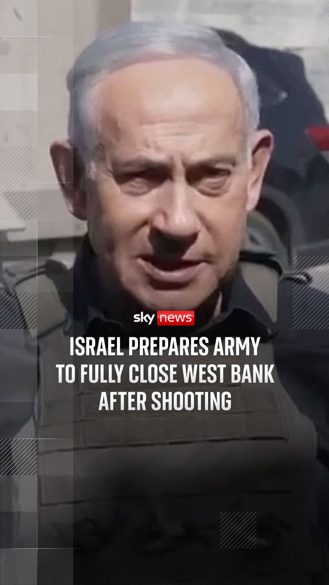 The Israeli government has ordered its army to prepare for a full closure of the occupied West Bank following a shooting near Hebron. Read more: