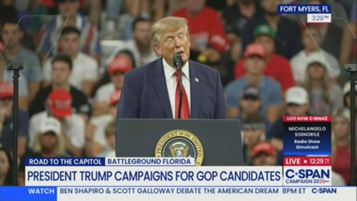 Trump: I'm going home because I'm wasting time. What do I have to keep doing this for? I've been doing this for 2 weeks!
