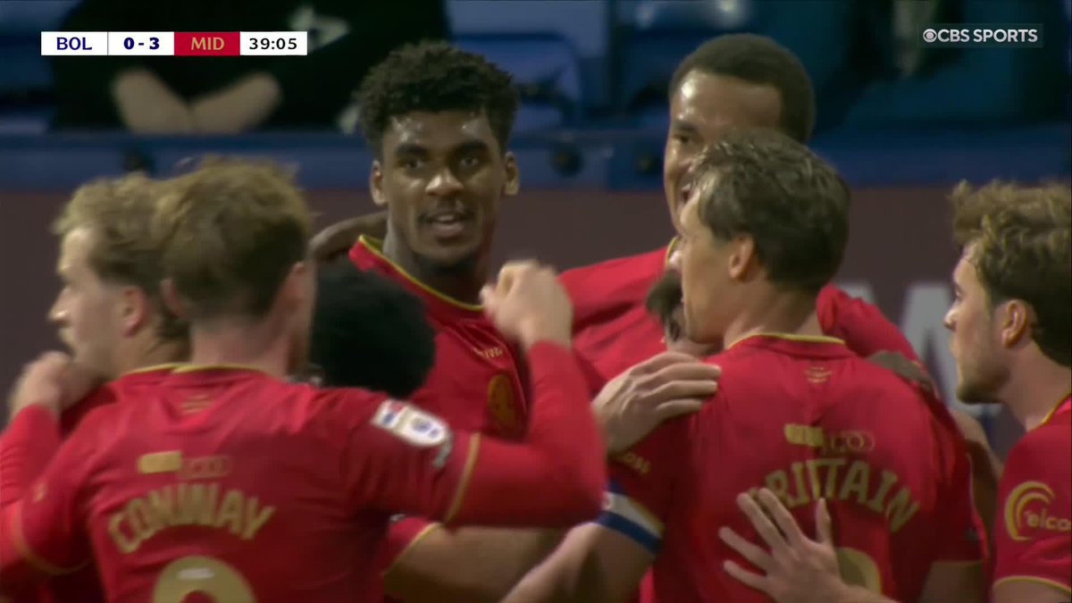 Adilson Malanda makes it THREE! 😤 Championship leaders Middlesbrough FC are running rampant against Bolton in the first half 💪 Watch the EFL Championship on Paramount+📺