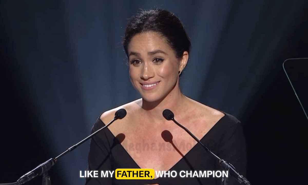 If Thomas Markle Sr taught Meghan to stand up for what is right when has Meghan Markle EVER stood up for what is right? #MeghanMarkleExploitsChildren