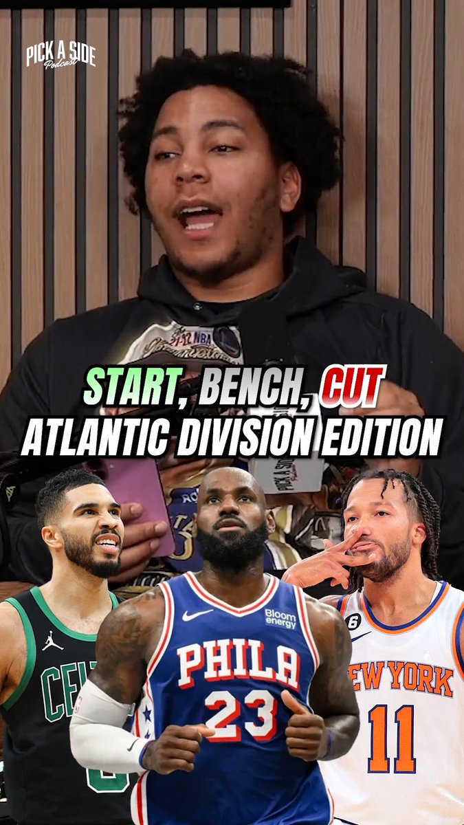 NBA Start, Bench, Cut: Atlantic Division Edition