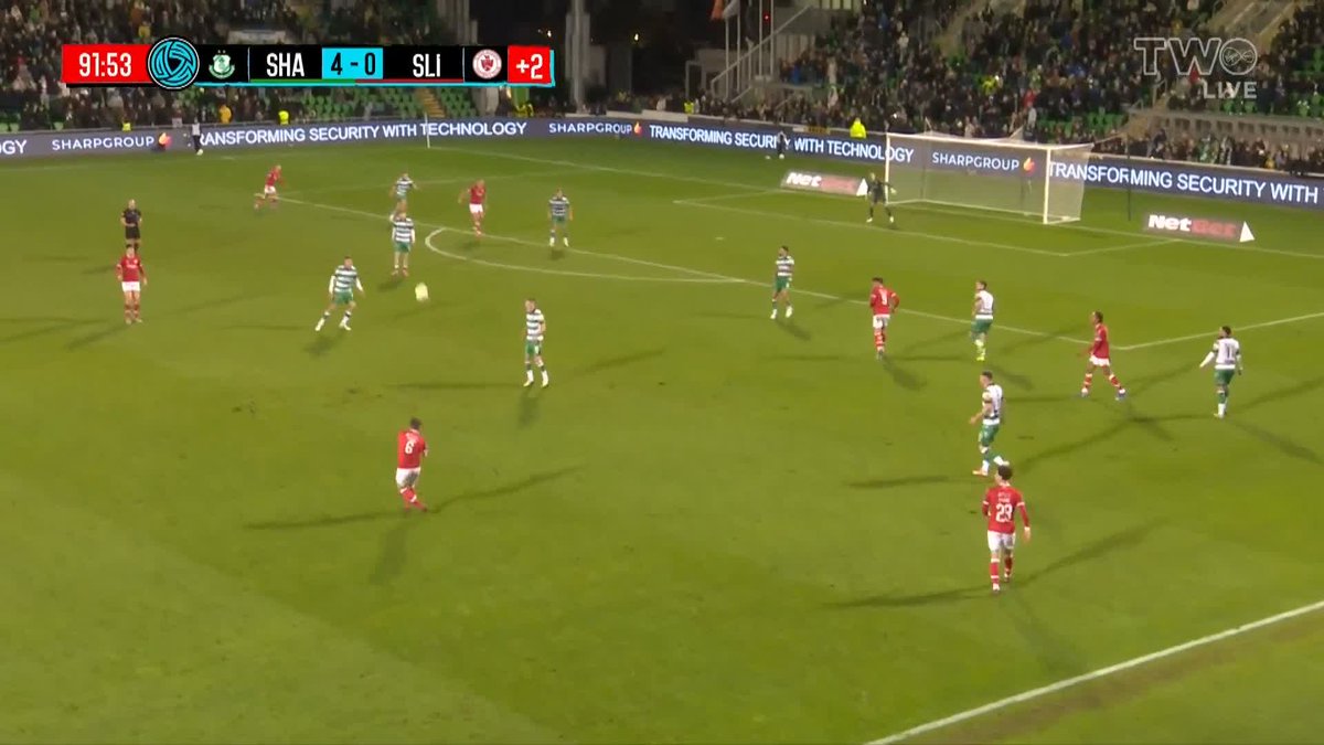 🚨Shamrock Rovers are League of Ireland champions for the 23rd time.🚨 Pitch invasion in Tallaght.