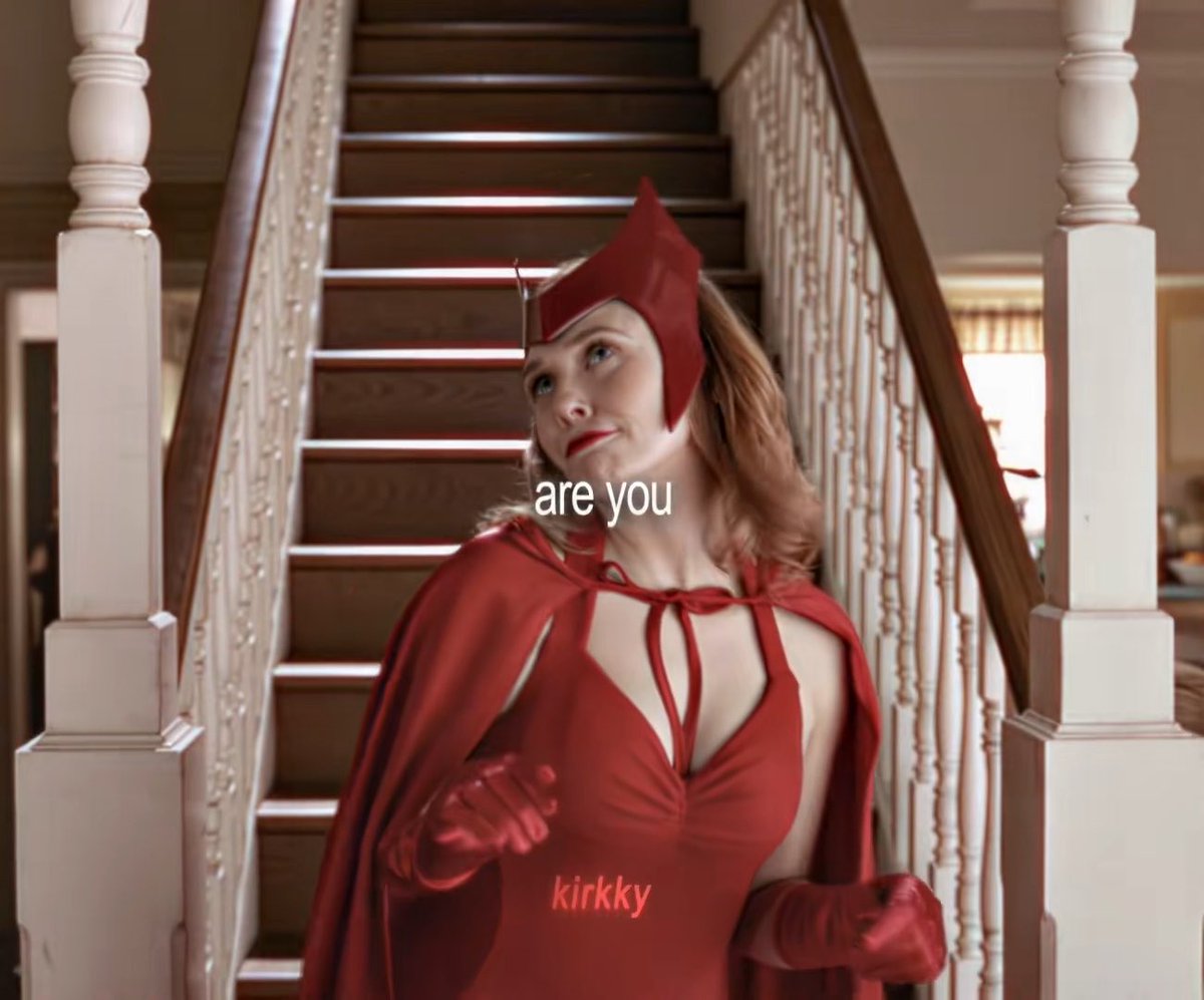 🎃 Halloween yaklaşırken; cadımızla, yavaştan yerimizi alalım. #ScarletWitch #avengersdoomsday