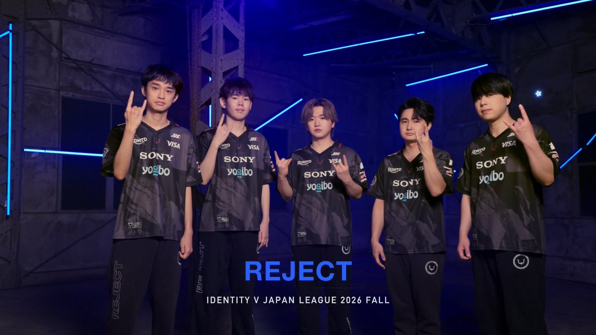 #第五人格IJL Passions for V · 2026 Fall⛪️ レギュラーシーズン【Team Bumper】 REJECT REJECT 第五人格部門 YouTube↓ #第五人格 #IdentityV